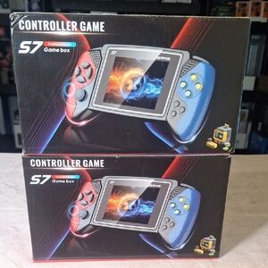 Supreme S7 Handheld Console - Red and Blue 620 Games.